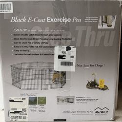 Exercise Dog Pen with Door - Brand New 