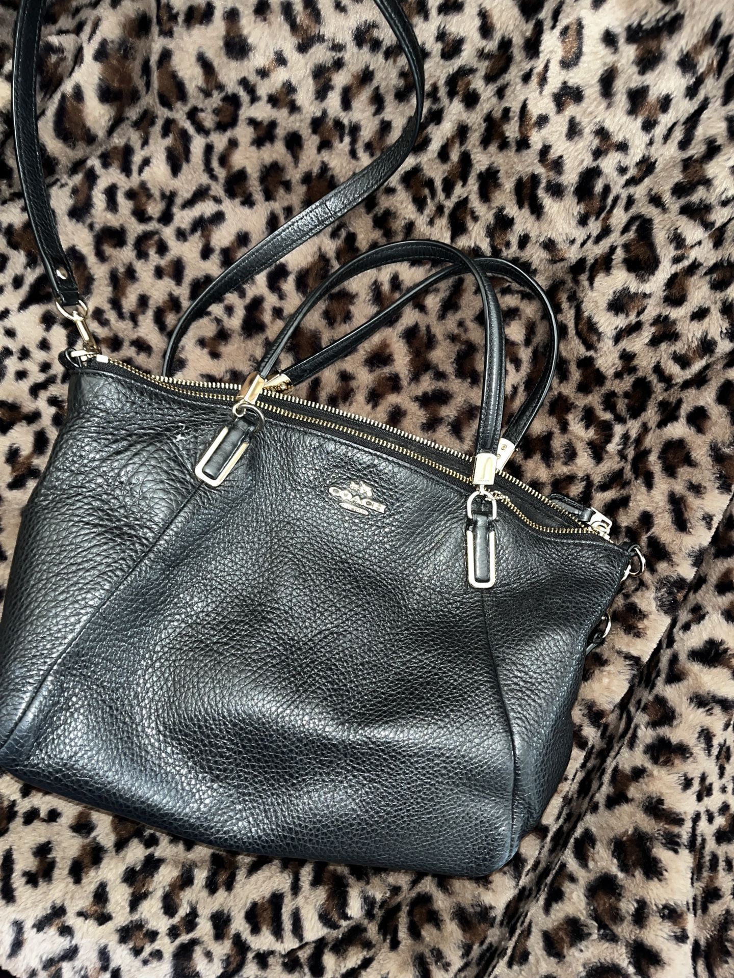 Leather Coach Purse
