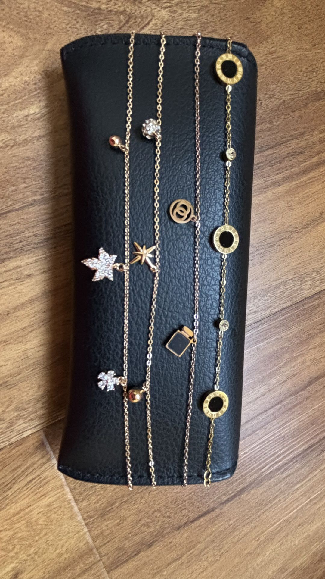 Thin Gold And Rose gold Plated Bracelet