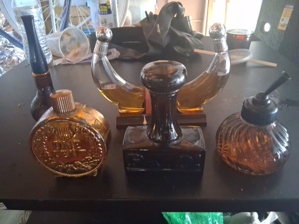 Vintage AVON Mens Colgnes Bottles Lot