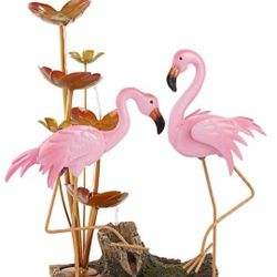 New Beautiful Flamingo Fountain 