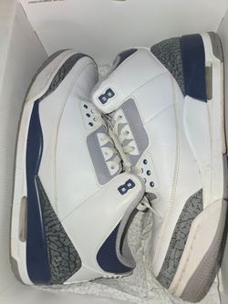 Navy Air Jordan 3s Sz 13 Used