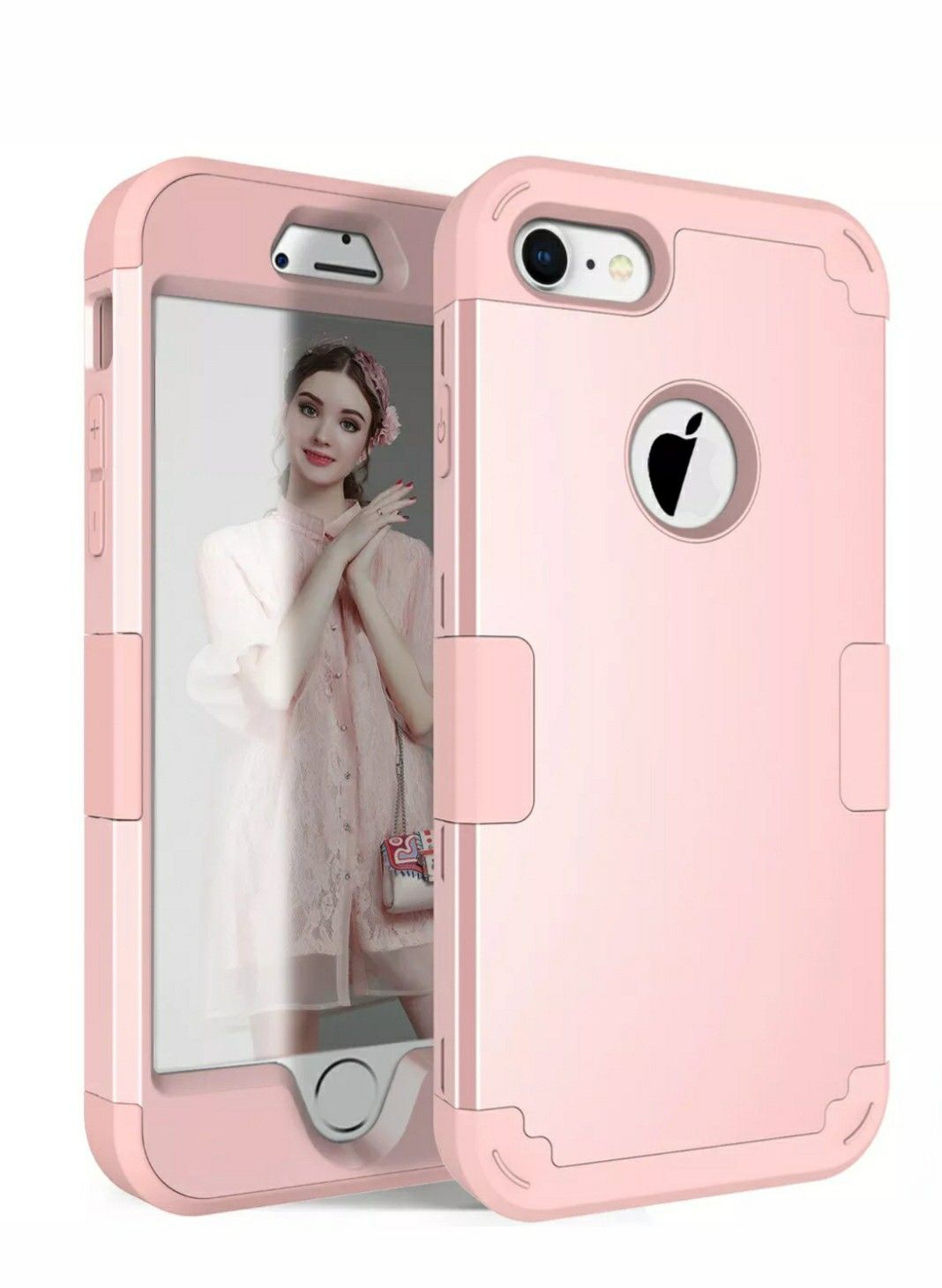 Hybrid Heavy Duty Shockproof Full-Body Protective Case iPhone 6s 7 8 P