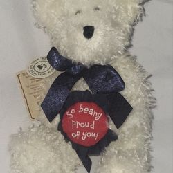 Vintage 1998 To 2022 Gen Yoo Wine Boyds Bear "So Beary Proud Of You" 9" Tall