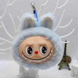 BABY BLUE. LABUBU  Plush Keychain, The Monsters LABUBU Plush Figure Doll Keychains,