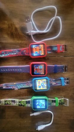 Kids Smart Watch #marvel #Spiderman #Minecraft #sonic