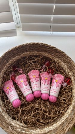 Lip Gloss + Lotion Keychain Set 💖 | Hydrating Duo | Cute Gift