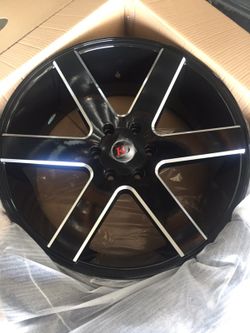 22" brand new wheels