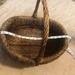Vintage Woven Basket
