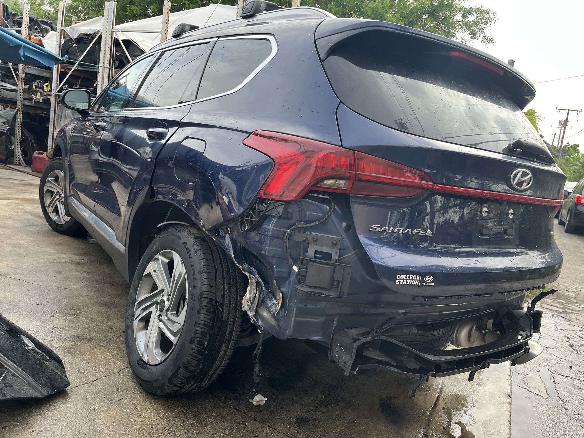 2021 2022 2023 Hyundai Santa Fe parts Trunk Bumper Door Fender Hood HeadLights