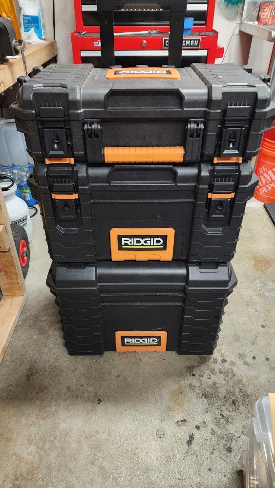 PENDING - Three (3) Part RIDGID Pro Tool Storage System