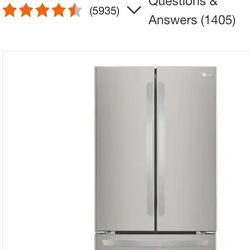 30" LG French Door Refrigerator w/ Ice