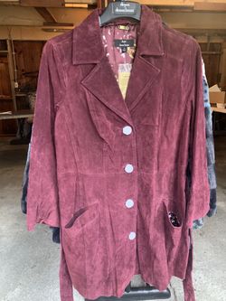 Dennis Basso faux leather