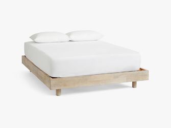 NEW IN BOX Pottery Barn Queen Size Cayman Platform Bed