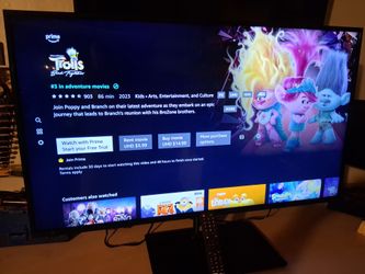 43-in hyacinth Smart TV with remote like new $79 no less