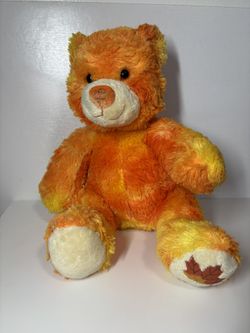 Build-a-bear Autumn Leaf Plush Bear