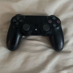 Black PS4 Controller