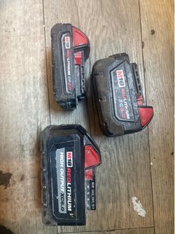 Milwaukee battery’s