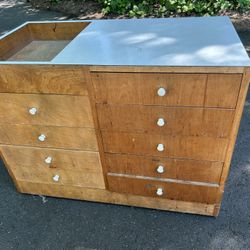 Storage Dresser Great For Crafts Or Garage Tools