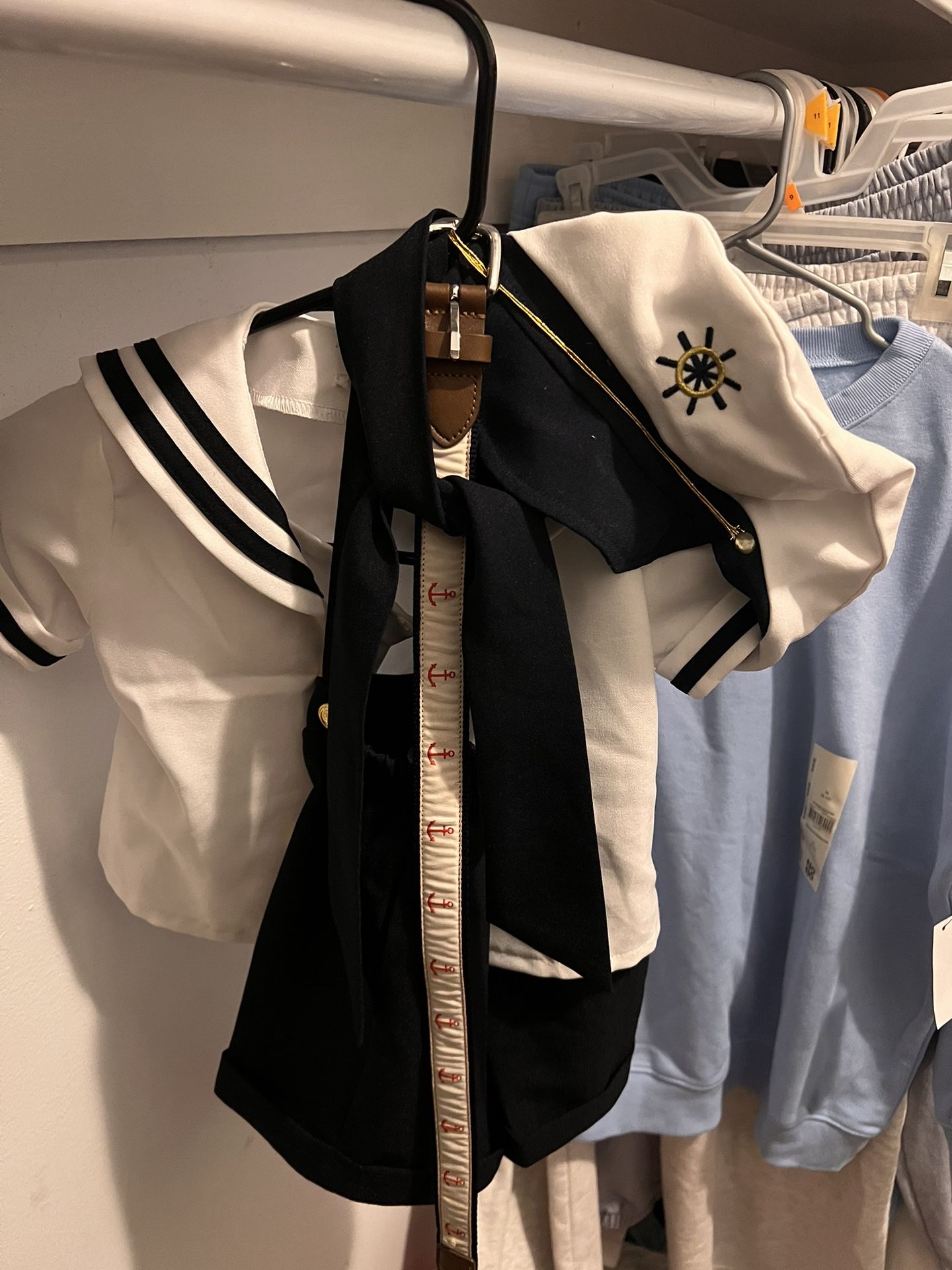 Baby Sailor Outfit Blue And White Pick Up Only No Delivery