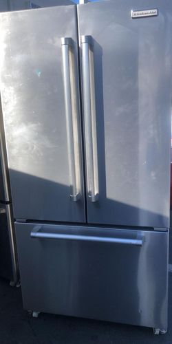 Kitchen Aid 3-Door Stainless Steel Refrigerator Fridge
