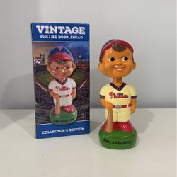 MLB Vintage Phillies Bobblehead Collectors Edition