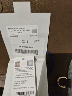 Burberry Bag