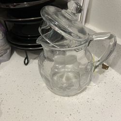 Half Gallon Crystal Water/Juice Pitcher 