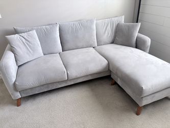 Light Gray Sectional Couch