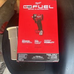 Milwaukee 3/8” Compact Impact Wrench W/ Friction Ring 