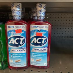 Act Anticavity Fluoride Mouthwash 