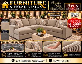 Sectional with chaise