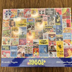 1,500 Piece Puzzle - The 1960s, Re-marks