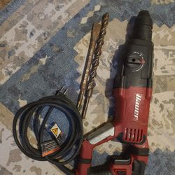 Bauer Hammer Drill +Chisel Bit+Drill Bit