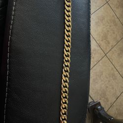 18k Gold Plated Dog Chain
