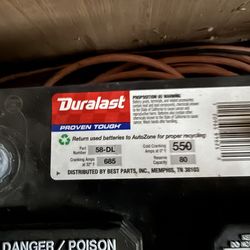 Car battery 12 volts