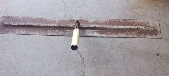 36" x 5" Square End Fresno Trowel
