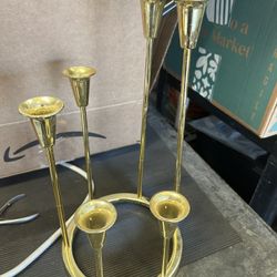 Brass Candle Holder 