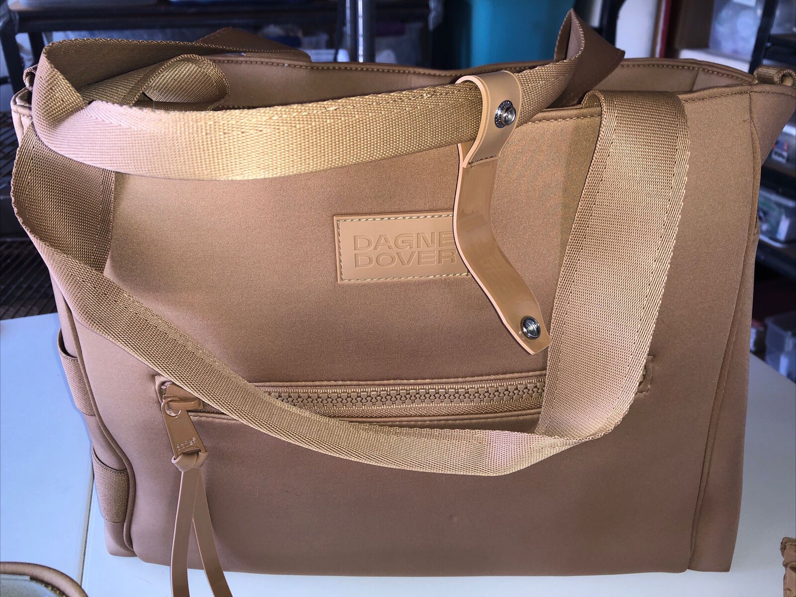 Dagne Dover Large Wade Diaper Tote Bag Camel Color New for Sale in  Carlsbad, CA - OfferUp