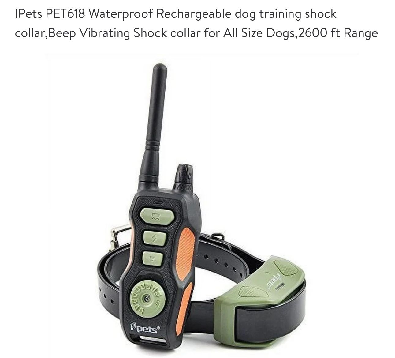Remote Dog Collar 