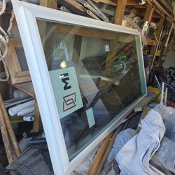 White Vinyl Picture Windows 35 1/2 X71 1/2