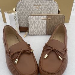 Michael Kors Set NWT  Women's Sutton Moccasin Flat Loafers size 8 Serious inquiries only Pick up location in the city of Pico Rivera 