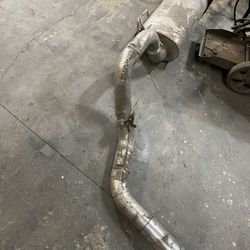 Ford F150 stock muffler with pipe