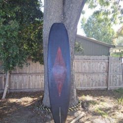 8'2 Single Fin Surfboard 