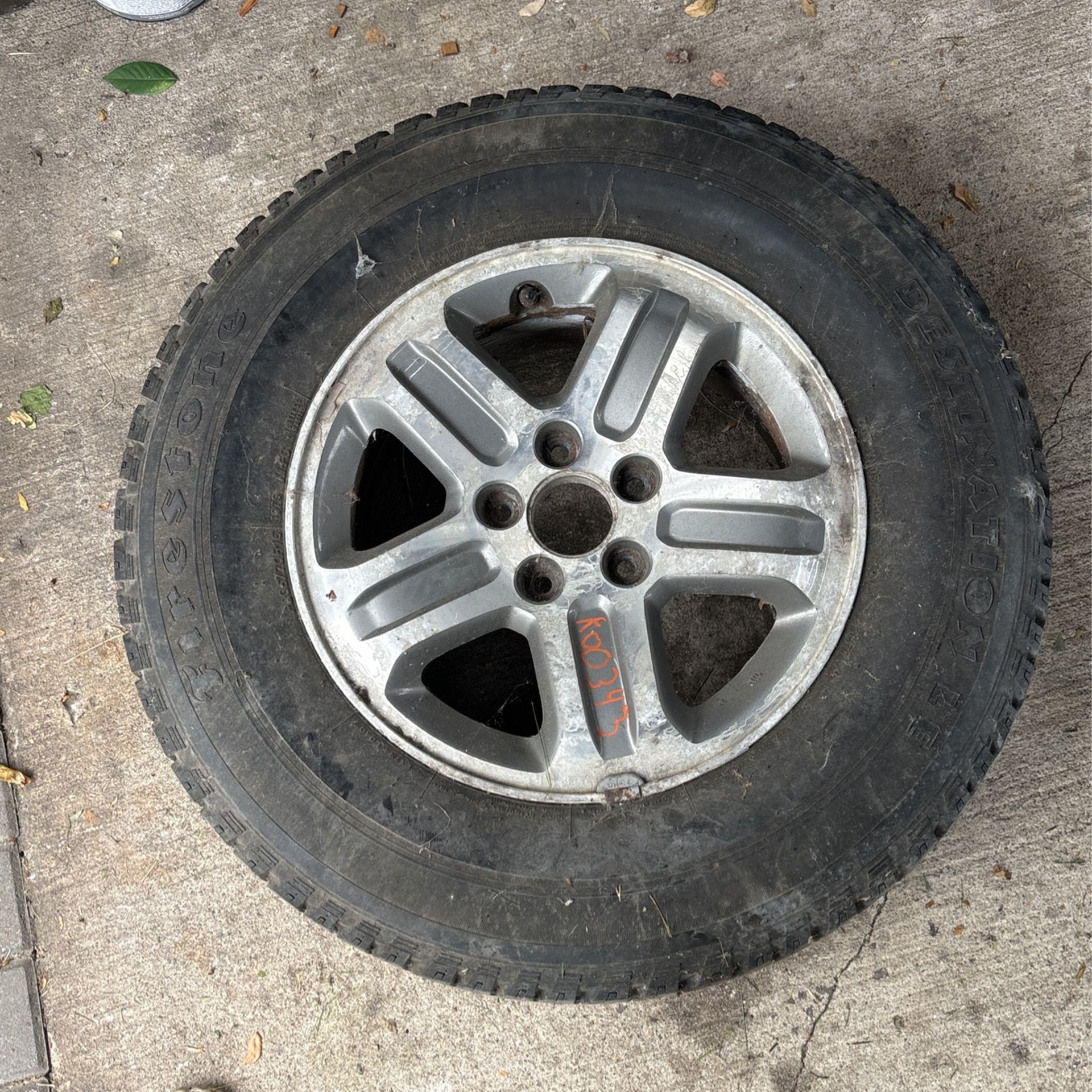 Honda Pilot Tire And Rim