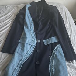 Denim Blazer Dress 