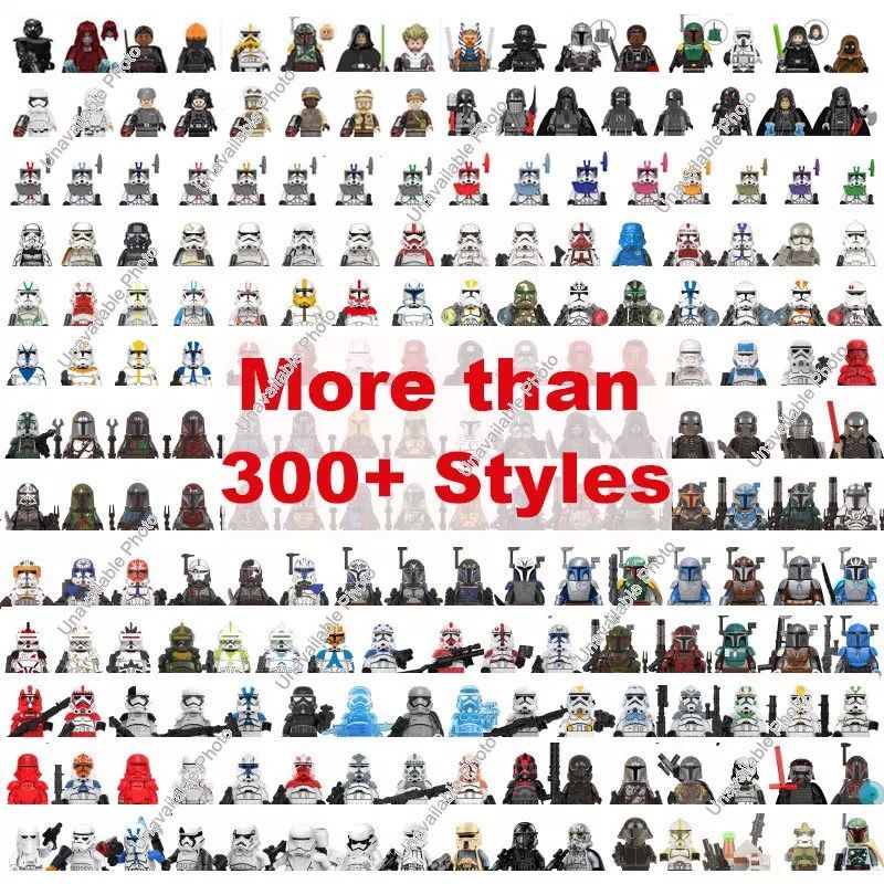 10x Star Wars Mystery Minifigures