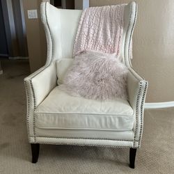 ZGallerie Custom Leather Chair 