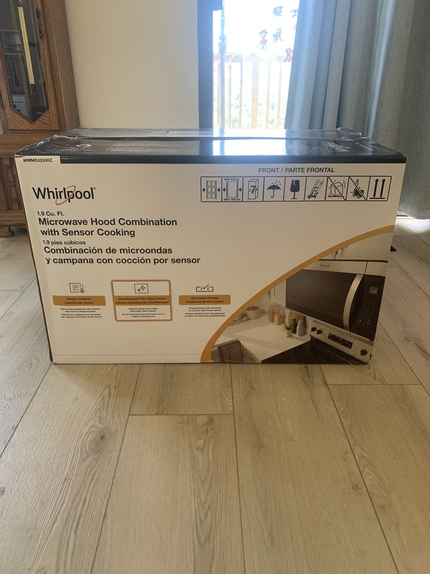 New Whirlpool Microwave