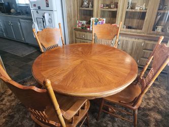 Kitchen table with chairs
